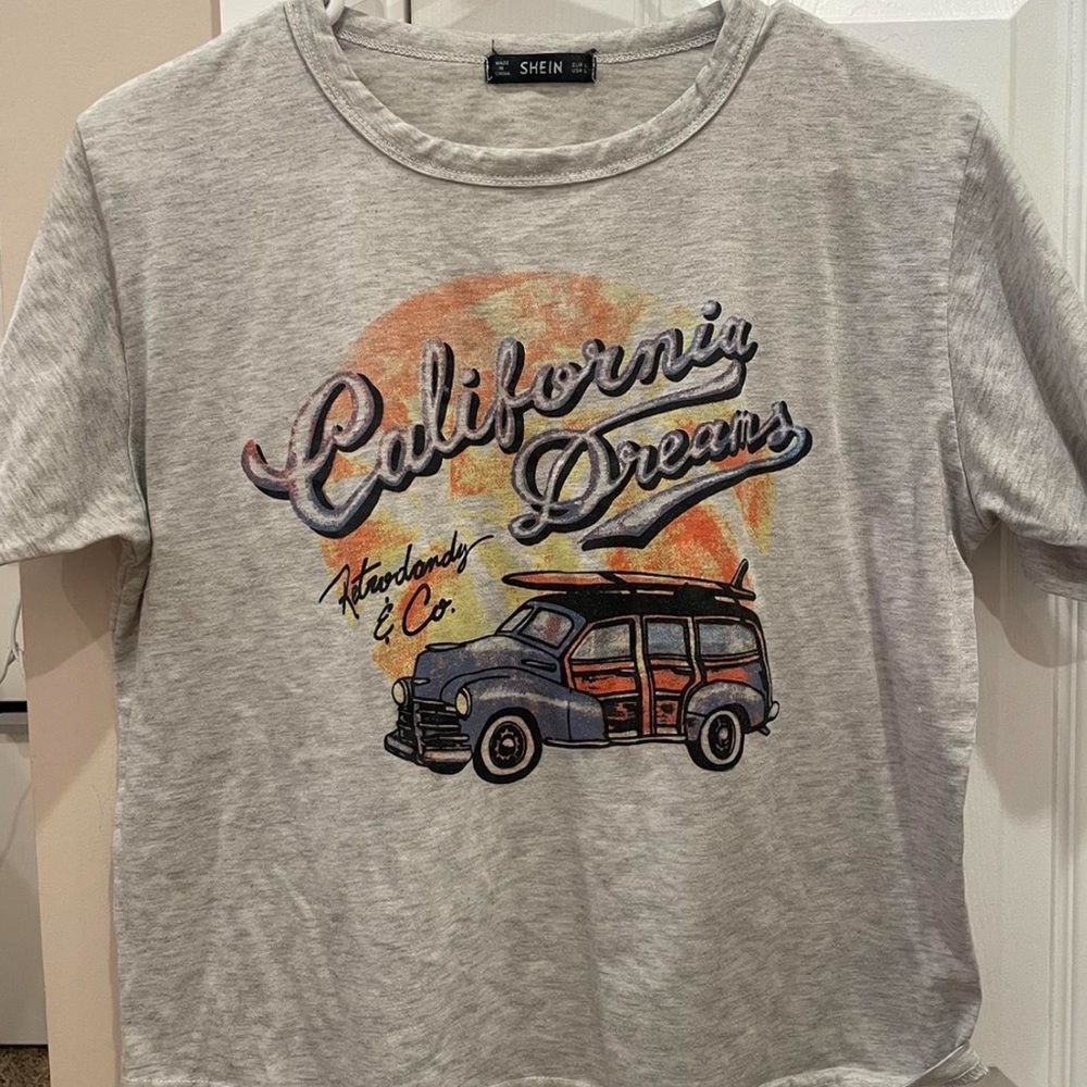 california dreams graphic tee worn once